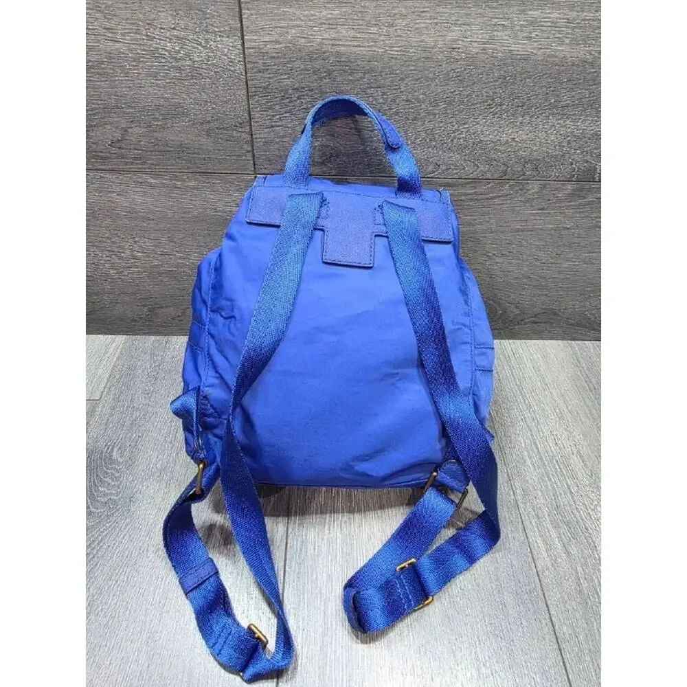Tory Burch Scout Medium Nylon Backpack Royal Blue B0000667